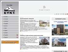 Tablet Screenshot of eykt.is
